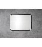 Photo: AROWANA frame mirror 100x70cm, black matt