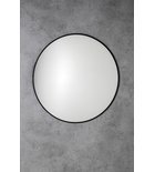 Photo: AROWANA round mirror in frame ø 90cm, black mat