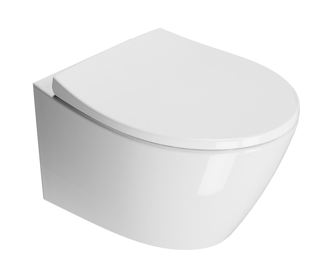 GSI MODO závěsná WC mísa, Swirlflush, 37x52cm, bílá ExtraGlaze 981611