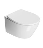 Photo: MODO závěsná WC mísa, Swirlflush, 37x52cm, bílá ExtraGlaze