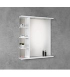 Photo: KORIN mirror with LED lighting and shelves 50x70x12cm
