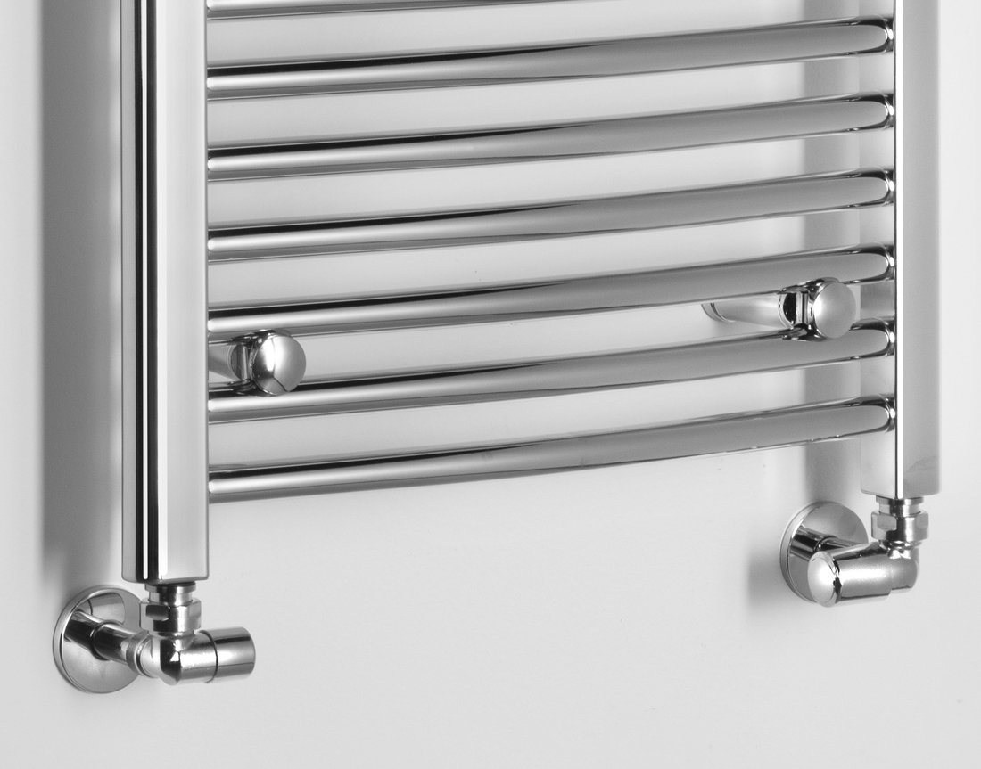 Aqualine ALYA otopné těleso oblé 500x1110mm, chrom LLC201