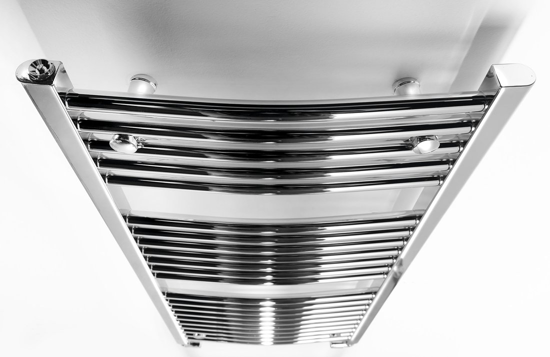 Aqualine ALYA otopné těleso oblé 500x1110mm, chrom LLC201