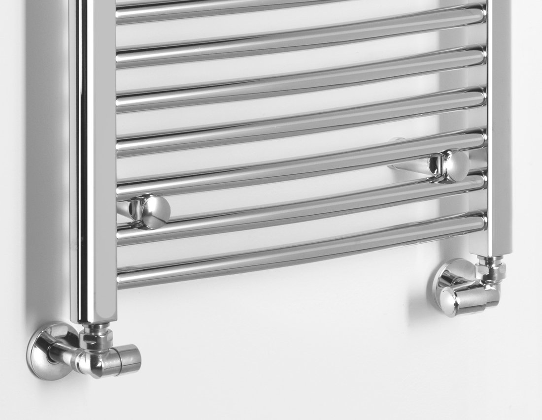 Aqualine ALYA otopné těleso oblé 500x1420mm, chrom LLC203