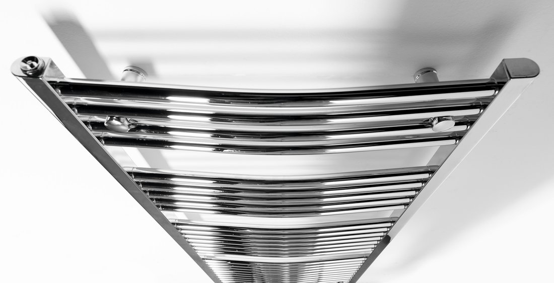 Aqualine ALYA otopné těleso oblé 600x1420mm, chrom LLC204