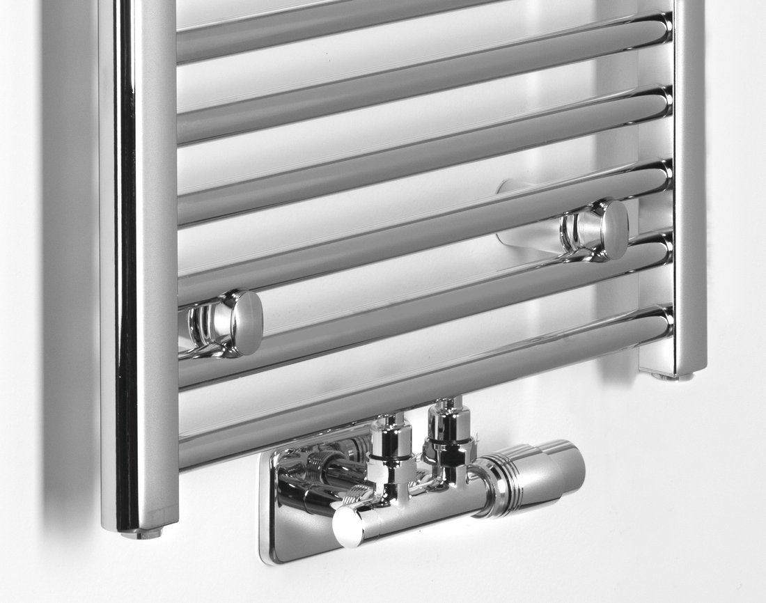 Aqualine ALYA otopné těleso rovné 500x1188mm, středové připojení, chrom LLS302
