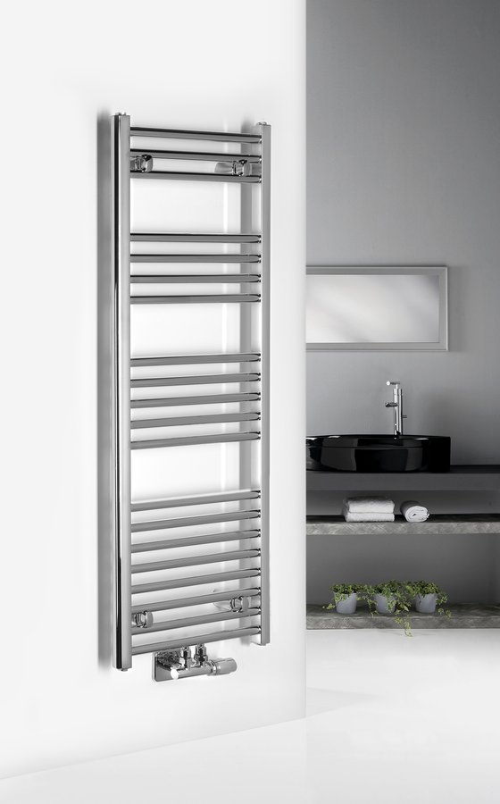 Aqualine ALYA otopné těleso rovné 500x1188mm, středové připojení, chrom LLS302