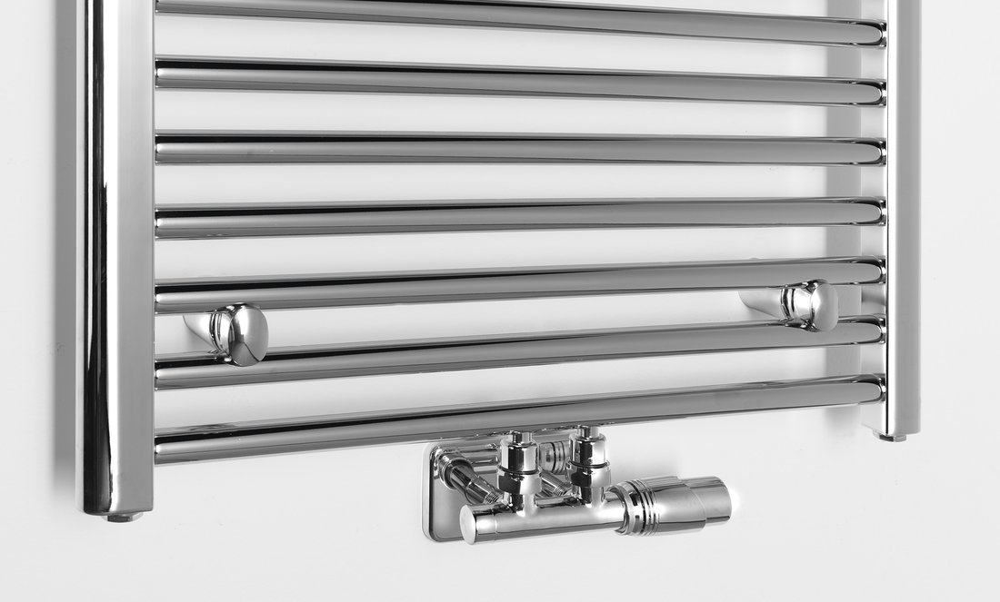 Aqualine ALYA otopné těleso rovné 600x1188mm, středové připojení, chrom LLS303