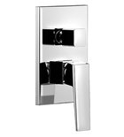 Photo: RITMO concealed shower mixer, Installation Box, 2 outlets, chrome