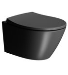 Photo: MODO Soft Close toilet seat, Duroplastic, black matt/chrome
