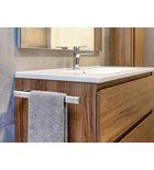 Photo: BELLA wieszak na ręcznik na lewy bok szafki 400mm, L/R, chrom