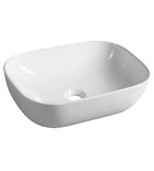 Photo: Counter top ceramic washbasin 46x34 cm, white