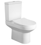 Photo: VERMET kompakt WC, odpływ pionowy/poziomy, biały
