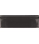 Photo: VIBE In wall tile Almost Black Gloss 6,5x20 (0,42m2)