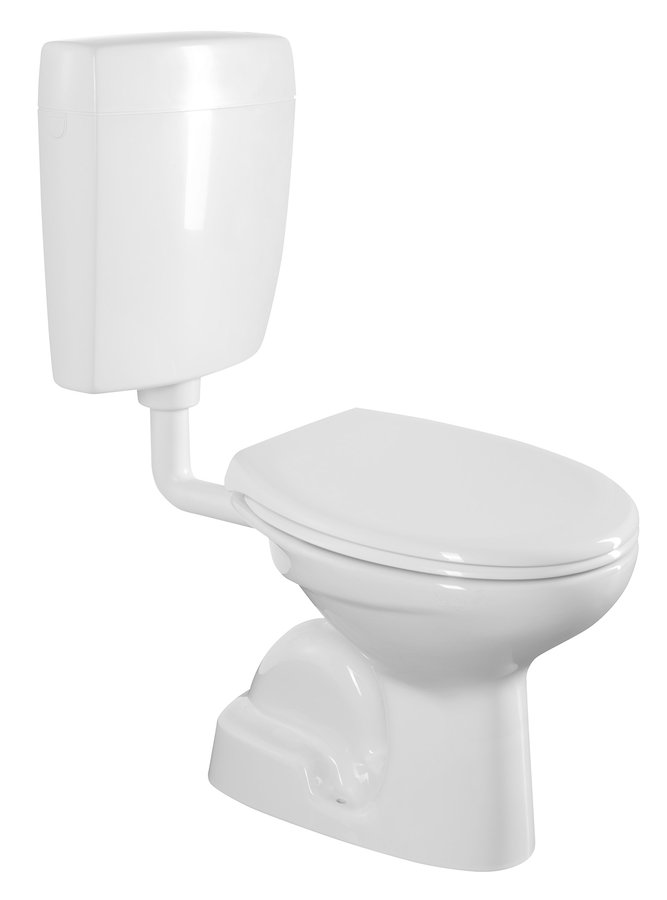 WC kombi, dvojtlačítko 4,5/6l, spodní odpad, bílá TP3406