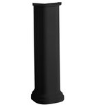 Photo: WALDORF Universal Ceramic Pedestal suitable for Washbasin 60,80cm, black matt