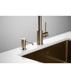 Photo: Zápustný dávkovač mýdla, kulatý, zlato mat