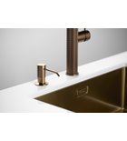 Photo: Dozownik mydła podblatowy, miedź mat