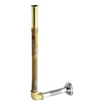 Photo: Brass Flexi Pipe for Push Button Concealed Toilet Flush Valve (QK82051)