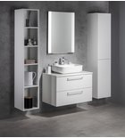 Photo: Bathroom set CIRASA 81, white gloss