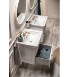 Photo: Bathroom set VIOLETA 60, white matt