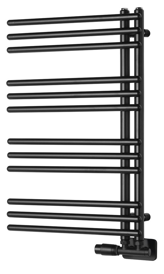 Aqualine POSEIDON otopné těleso 450x740mm, černá mat PS474B