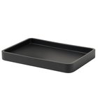 Photo: BRENDA tray, black matt