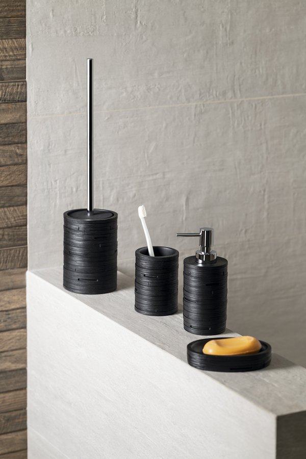 Gedy HELEN sklenka na postavení, černá HE9814