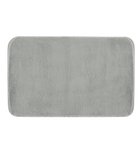 Photo: FUZZY bathroom mat, 50x80cm, 100% polyester, non-slip, grey