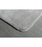 Photo: FUZZY bathroom mat, 50x80cm, 100% polyester, non-slip, grey