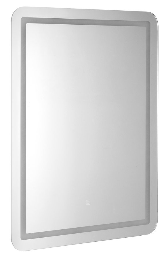 SALICA zrcadlo s LED osvětlením 60x80cm, dotykový senzor, stmívatelné SC080