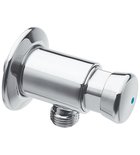 QUIK Urinal Push Button Tap, chrome Photo: QUIK Urinal Push Button Tap, chrome