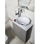 Photo: Bathroom set LATUS X 40, silver oak/white