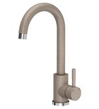 Photo: Kitchen tap, beige granite