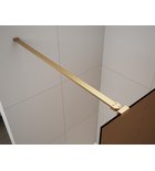 Photo: ESCA shower screen wall support bar 1200mm, gold matt