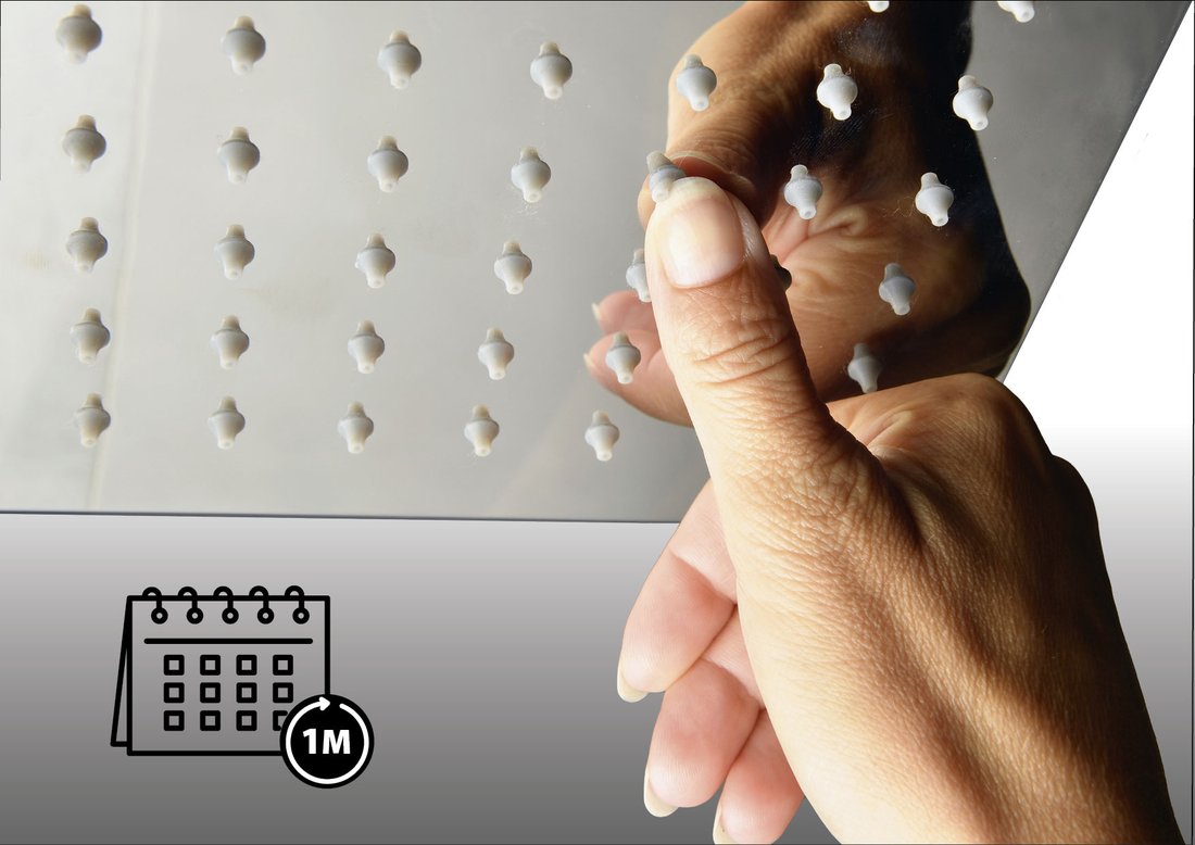 Sapho Sprchový sloup k napojení na baterii, hlavová, ruční sprcha, chrom 1202-30