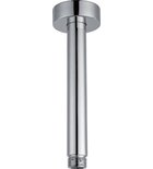 Photo: Ceiling mounted shower arm, round, 200mm, chrome