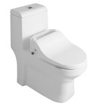 Photo: HUBERT combi toilet S/P-Trap with electronic bidet USPA LUX