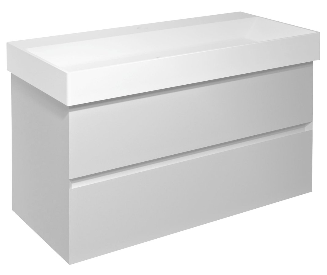FILENA umyvadlová skříňka 95x51,5x43cm, bílá mat FID1210W