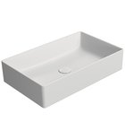 Photo: KUBE X counter top ceramic washbasin 60x37cm, white matt