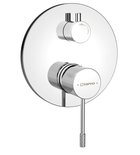 Photo: SOLARIS Unterputz-Duscharmatur, 2 Wege, Chrom