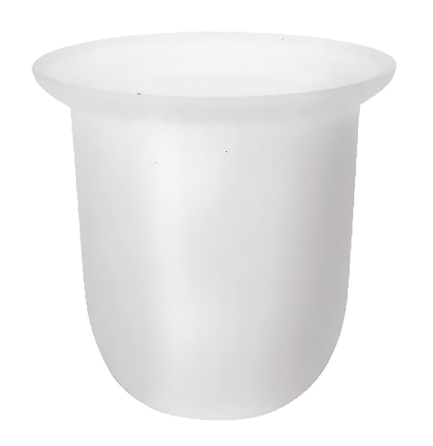 Miska na WC štětku pro X-ROUND/X-SQUARE/X-STEEL/INSIA/LARISSA, mléčné sklo