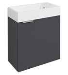 Photo: LATUS IV washbasin cabinet 49,5x50x24,5cm, anthracite matt