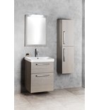 Photo: Bathroom set THEIA 60, silver oak