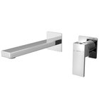 Photo: CUBEMIX concealed 2 hole washbasin mixer tap, chrome