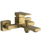 Photo: CUBEMIX concealed bath mixer tap, gold matt