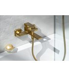 Photo: CUBEMIX Wand-Wannenarmatur, Gold matt