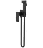 Photo: CUBEMIX concealed bidet mixer tap with stop shower, square, black matt
