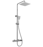 Photo: CUBEMIX shower column with lever mixer tap, chrome