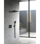 Photo: SMART SELECT Thermostatische Unterputz- Duscharmatur, Kasten, 2 Wege, Schwarz matt